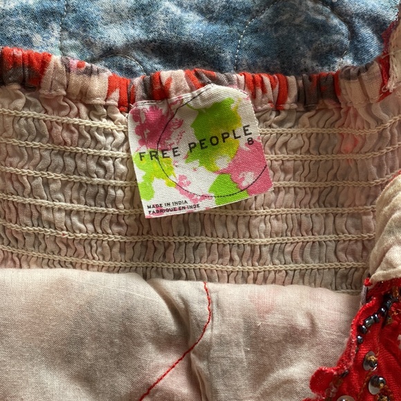 Free People bohemian mini dress - Picture 7 of 11